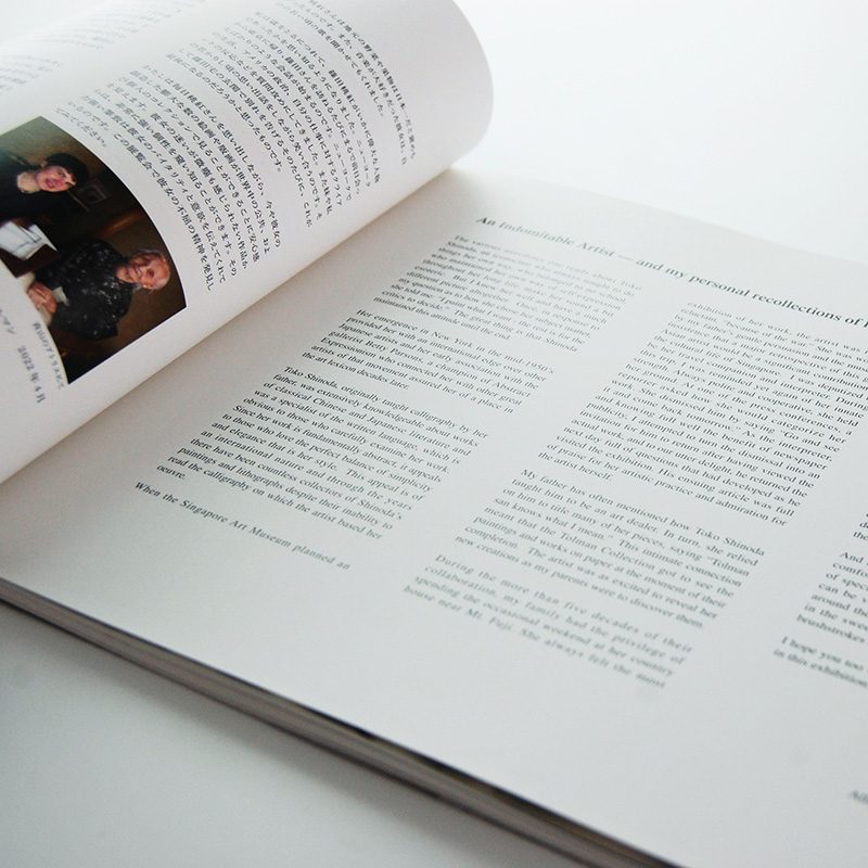 篠田桃紅展　～ 夢の浮橋 ～ 図録／ポスター／リーフレット